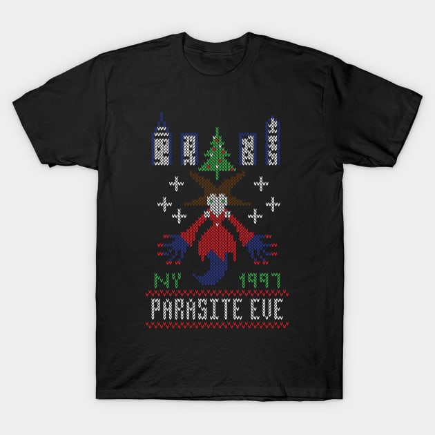 Parasite Christmas Eve T-Shirt by arizzelcosplay
